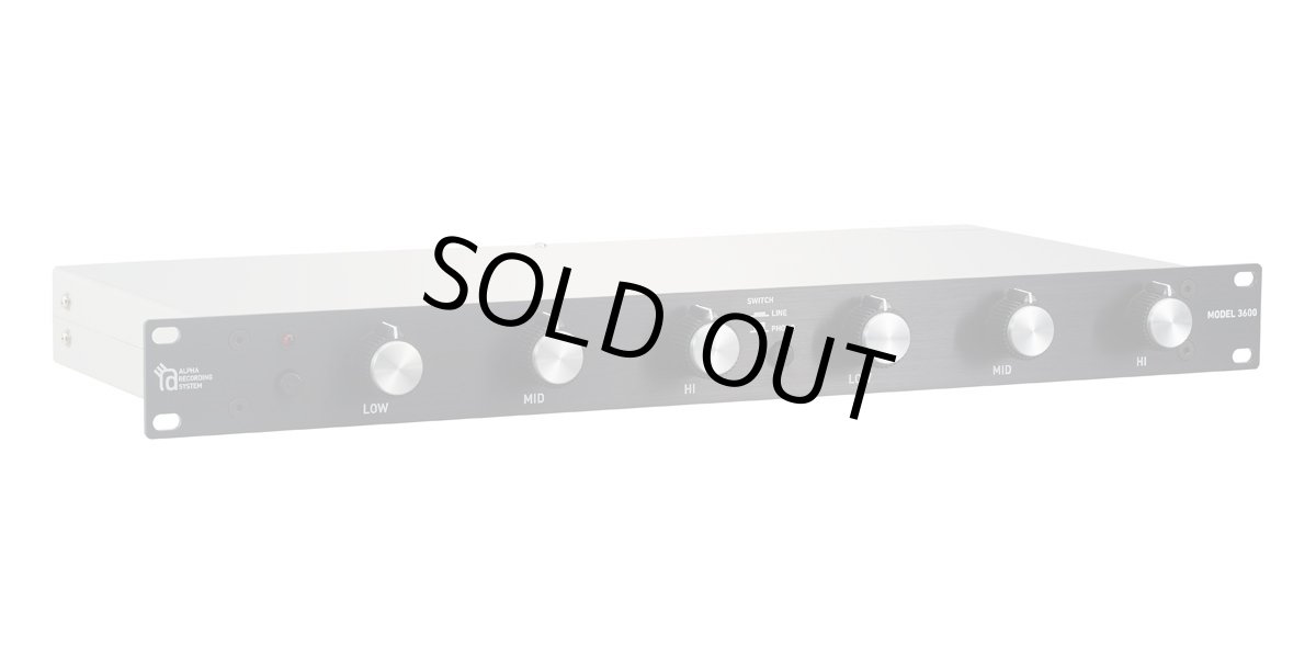 画像1: MODEL3600 CROSSOVER PHONO内蔵PHONO/LINE MODEL (1)