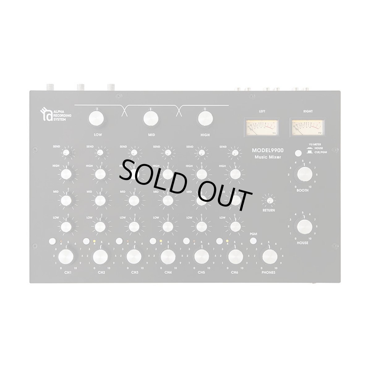 画像2: MODEL9900 PRO Music Mixer (2)