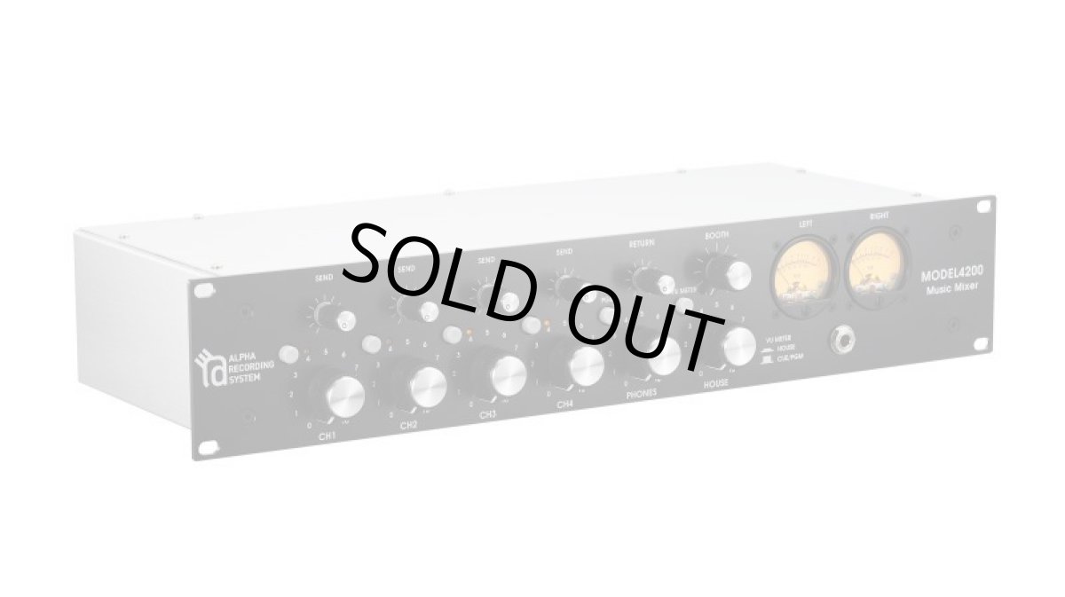 画像1: ARS MODEL 4200 MUSIC MIXER Black face Final Edition (1)